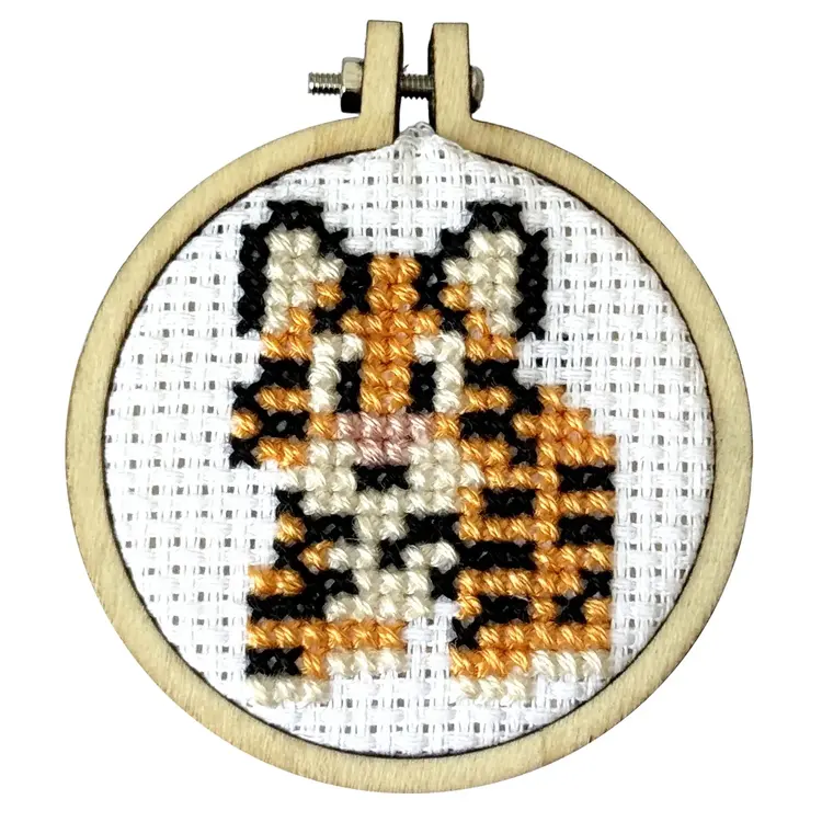 The Crafty Kit Company You're Grrreat! Mini Matchbox Cross Stitch Kit