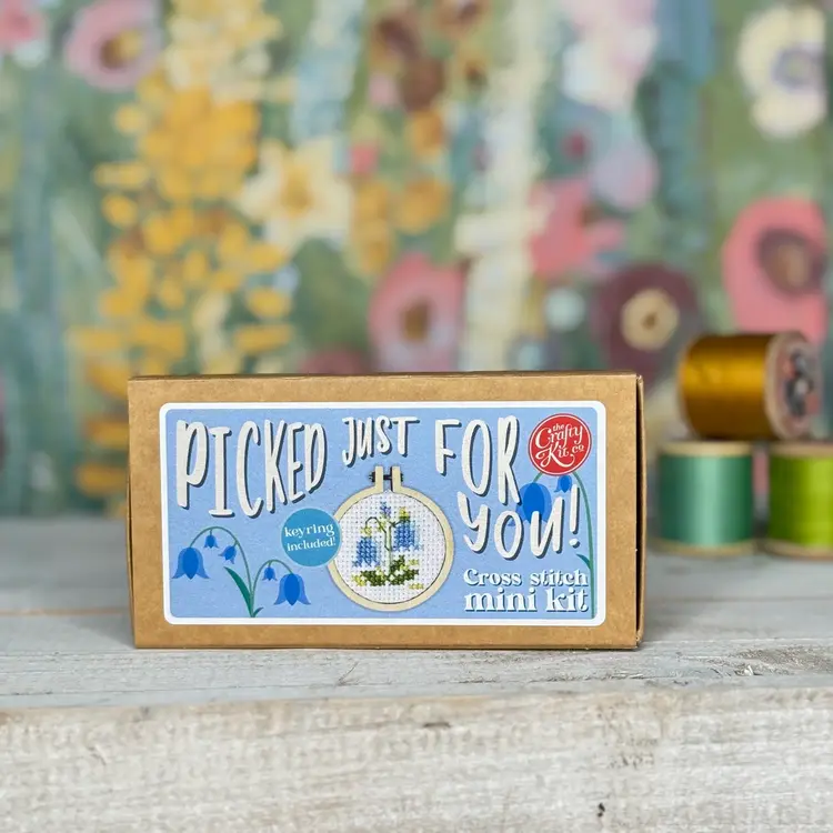 The Crafty Kit Company Picked just for You! Mini Matchbox Cross Stitch Kit