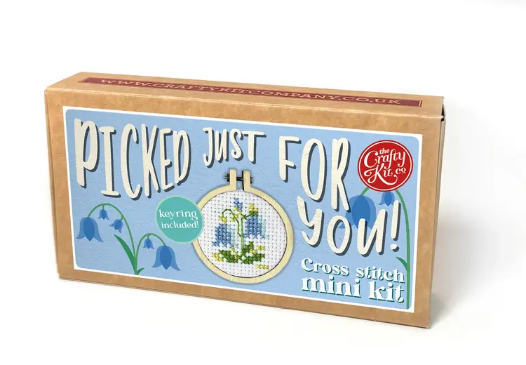 The Crafty Kit Company Picked just for You! Mini Matchbox Cross Stitch Kit