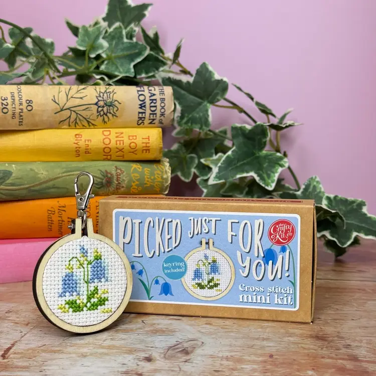 The Crafty Kit Company Picked just for You! Mini Matchbox Cross Stitch Kit