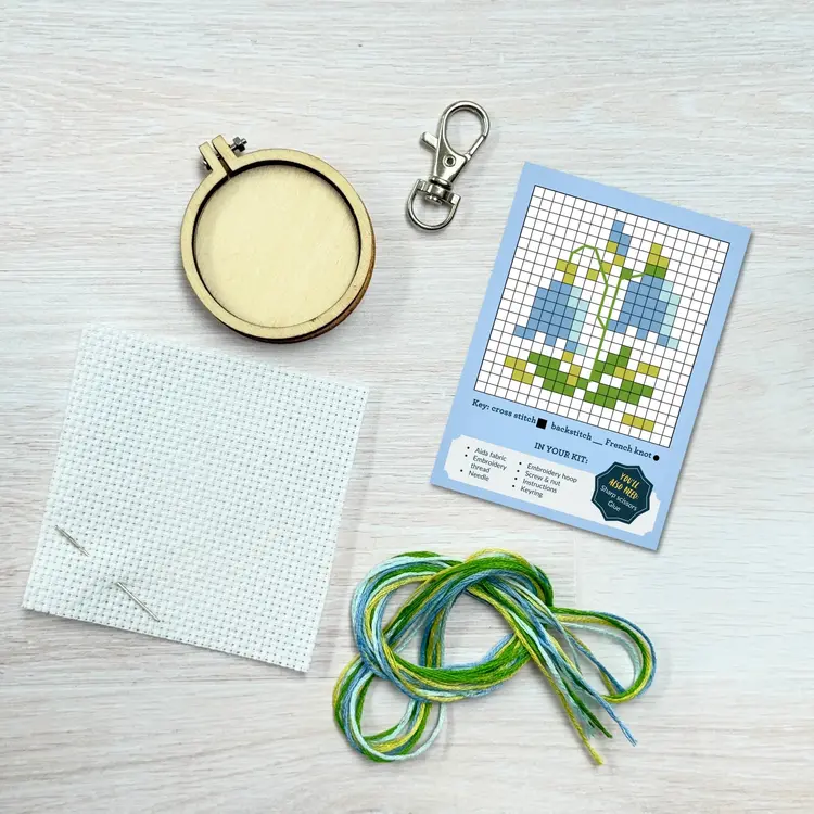 The Crafty Kit Company Picked just for You! Mini Matchbox Cross Stitch Kit