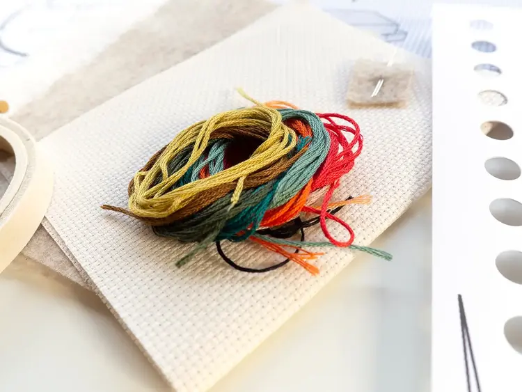 Junebug and Darlin Bibliophilia Cross Stitch Kit