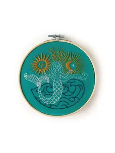 Rikrack Mermaid Embroidery Kit