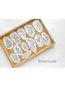 Matryoshka Doll Shop Stick & Stitch Embroidery Patterns (Botanical)
