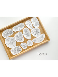 Matryoshka Doll Shop Stick & Stitch Embroidery Patterns (Florals)
