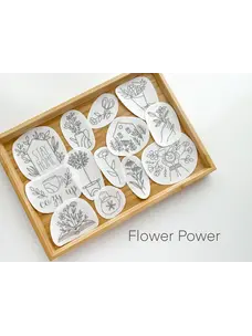 Matryoshka Doll Shop Stick & Stitch Embroidery Patterns (Flower Power)