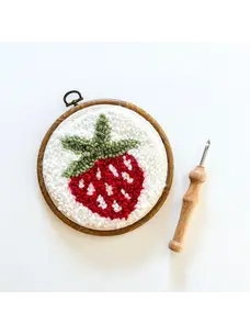 The Urban Acres Strawberry Punch Needle Kit