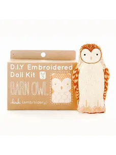 Kiriki Press Barn Owl Embroidery Kit