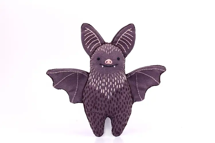 Kiriki Press Bat Embroidery Kit