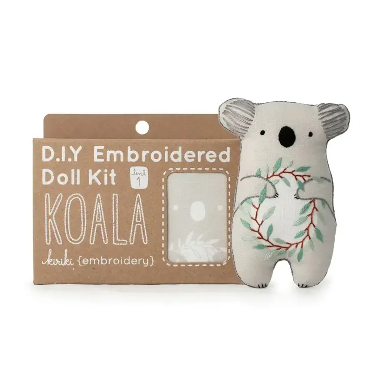Kiriki Press Koala Embroidery Kit