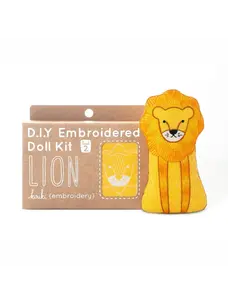 Kiriki Press Lion Embroidery Kit