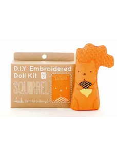 Kiriki Press Squirrel Embroidery Kit
