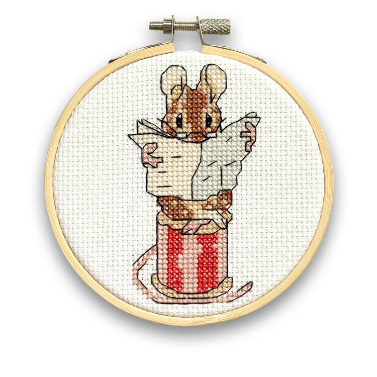 The Crafty Kit Company Beatrix Potter - Tailor of Gloucester Mini Cross Stitch Kit