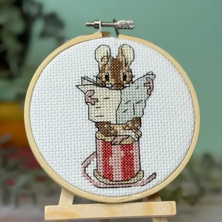 The Crafty Kit Company Beatrix Potter - Tailor of Gloucester Mini Cross Stitch Kit