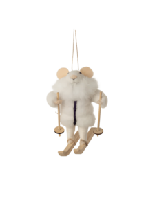 Skiing Mouse (White Coat)