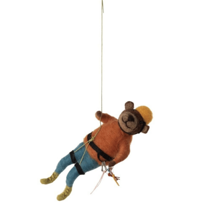 One Hundred 80 degrees Mountain Climber (Orange Sweater)