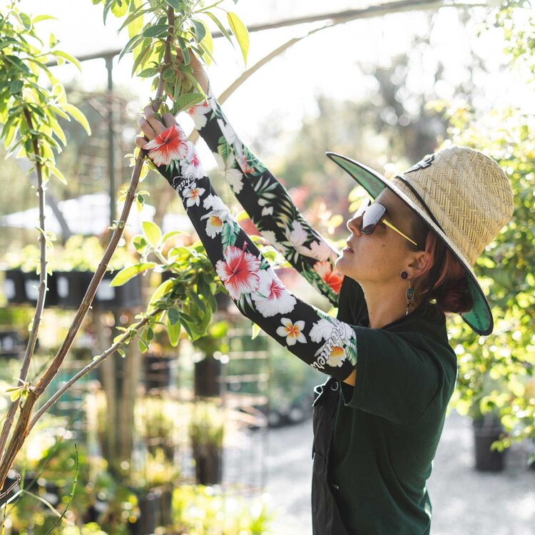 Farmer's Defense Garden Sleeves | Tropical Flower