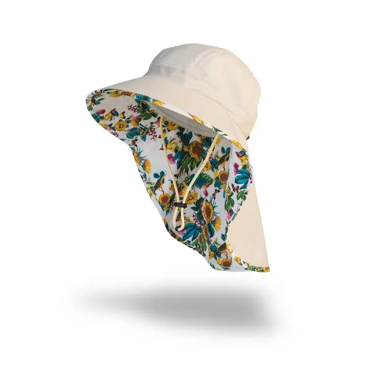 Farmer's Defense Sun Hat | Garden Flower
