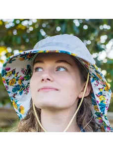Farmer's Defense Sun Hat | Garden Flower