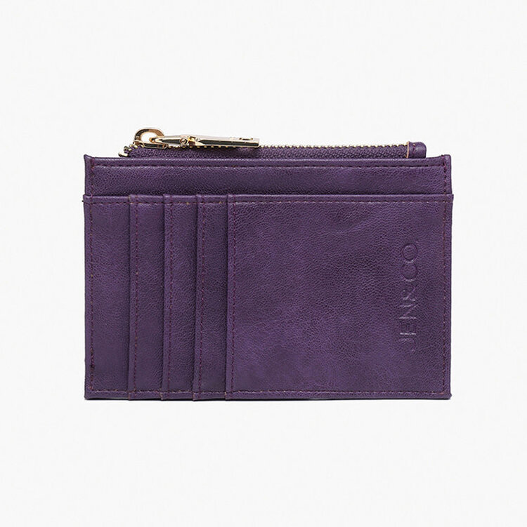 Jen & Co. Sia Wallet (Dark Purple)