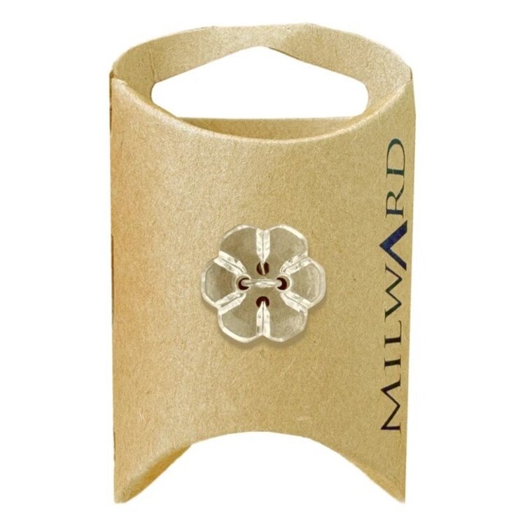Milward Green MGB022-13/16“ Nylon 2-hole Flower Button