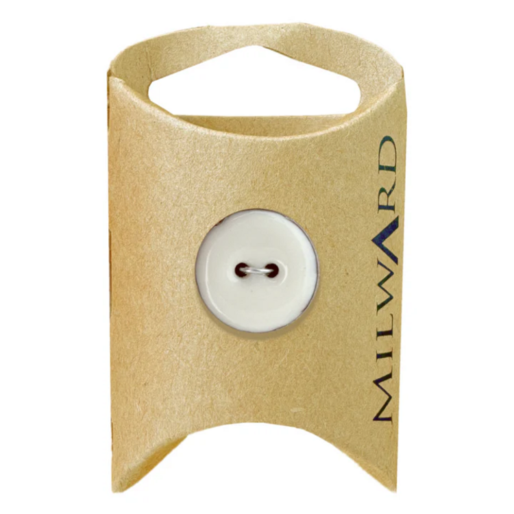 Milward Green MGB100-13/16“ Coconut With Epoxy 2-hole Button