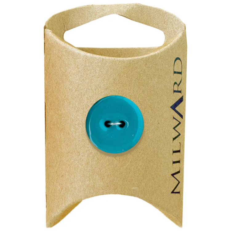 Milward Green MGB318-13/16“ Coconut With Epoxy 2-hole Button