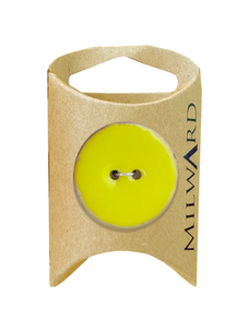 Milward Green MGB321-1 4/16“ Coconut With Epoxy 2-hole Button