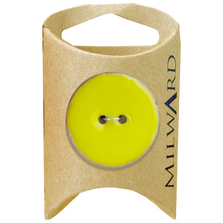 Milward Green MGB321-1 4/16“ Coconut With Epoxy 2-hole Button