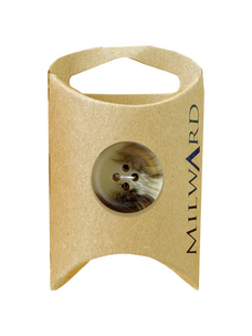 Milward Green MGB337-14/16“ Polyester 4-hole Variegated Button