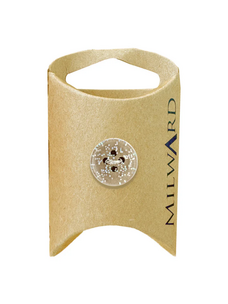 Milward Green MGB054-11/16“ Nylon 2-hole Glitter Button