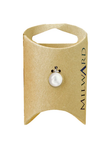 Milward Green MGB079-7/16“ Polyester Dangly Pearl Button
