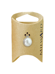 Milward Green MGB080-8/16“ Polyester Dangly Pearl Button