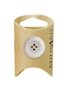 Milward Green MGB082-1“ Polyester 4-hole Distressed Button