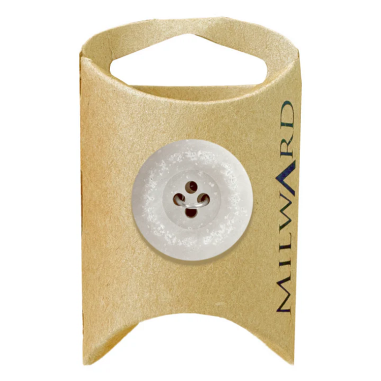 Milward Green MGB082-1“ Polyester 4-hole Distressed Button