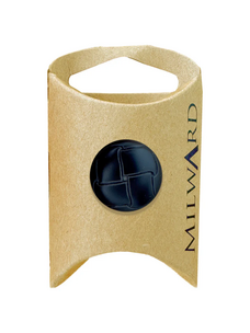 Milward Green MGB146-14/16“ Abs Shank Faux Leather Button