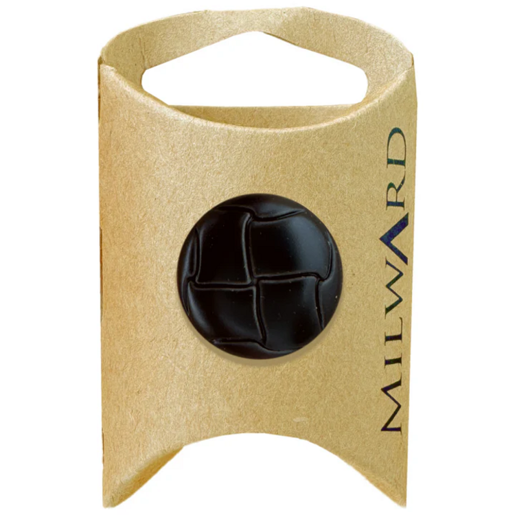 Milward Green MGB147-1“ Abs Shank Faux Leather Button