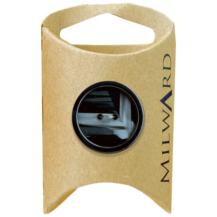 Milward Green MGB213-1 1/16“ Alloy_Acrylic 2-hole Geode Button