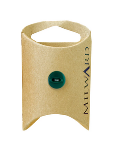 Milward Green MGB215-8/16“ Polyester 2-hole Fisheye Button