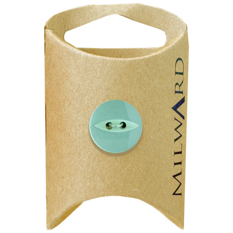 Milward Green MGB221-11/16“ Polyester 2-hole Fisheye Button