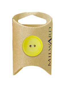 Milward Green MGB268-1“ Nylon 2-hole Basic Button