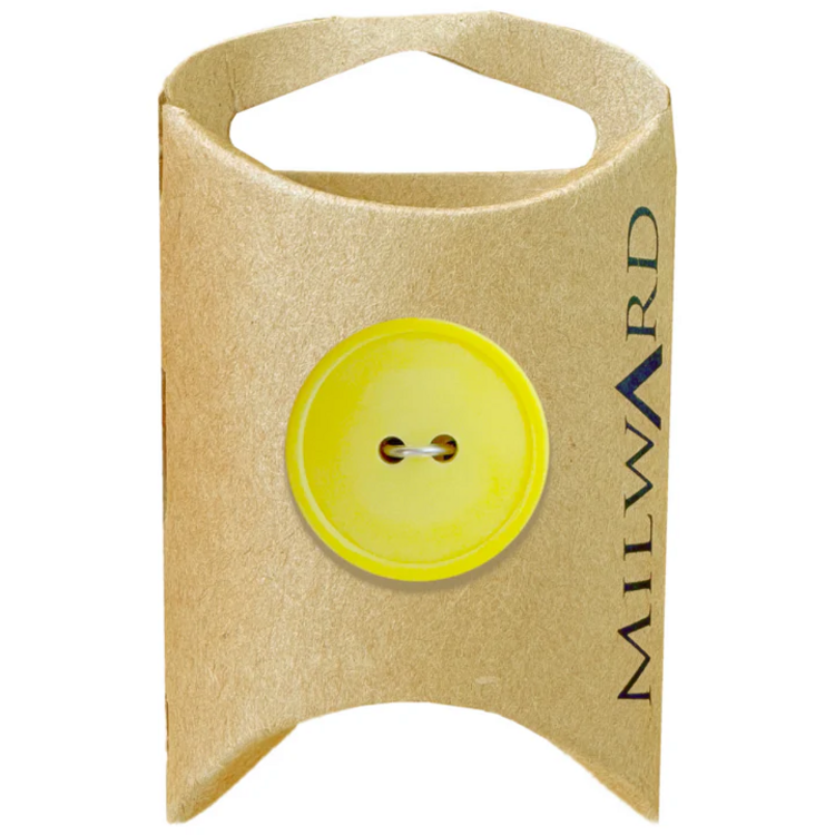 Milward Green MGB268-1“ Nylon 2-hole Basic Button