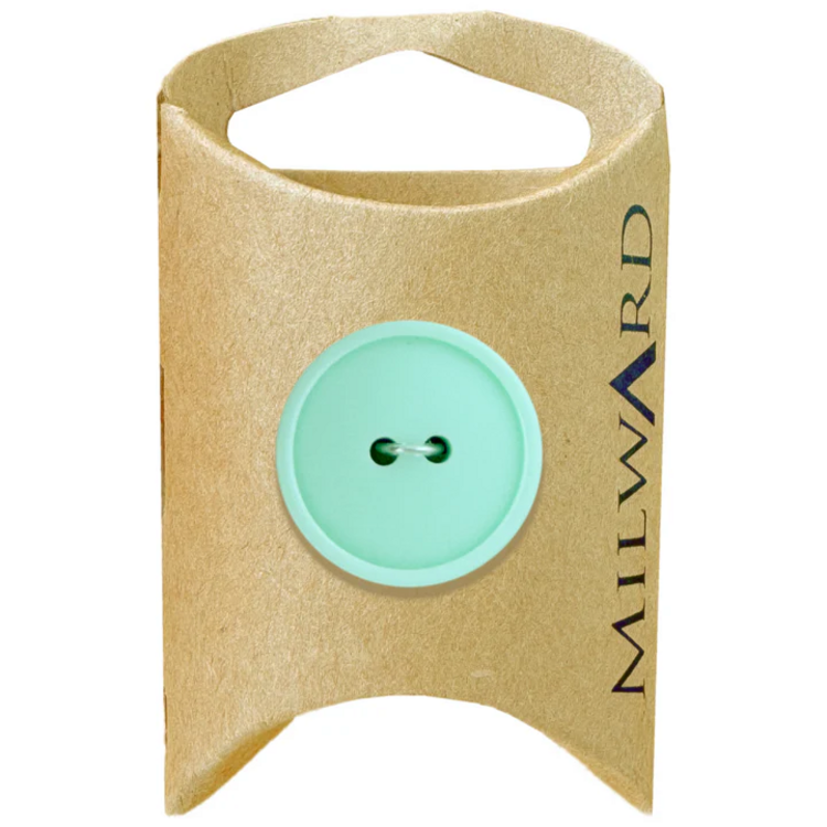 Milward Green MGB269-1“ Nylon 2-hole Basic Button