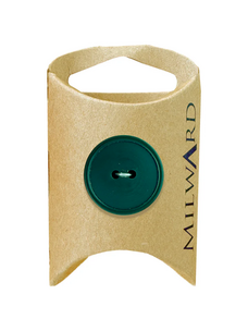Milward Green MGB270-1“ Nylon 2-hole Basic Button