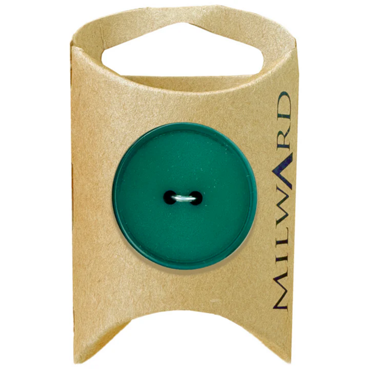 Milward Green MGB273-1 2/16“ Nylon 2-hole Basic Button