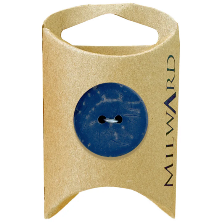 Milward Green MGB306-1“ Coated Coconut 2-hole Button