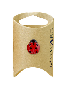 Milward Green MGB362-11/16“ Nylon Shank Lady Bug Button
