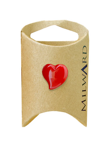 Milward Green MGB367-13/16“ Nylon Shank Heart Button