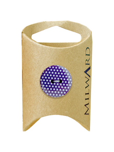 Milward Green MGB387-14/16“ Nylon 2-hole Polka Dot Button