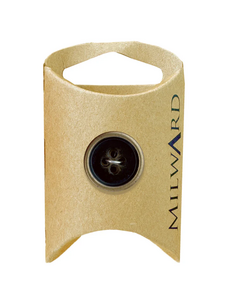 Milward Green MGB526-14/16“ Zinc Alloy 4-hole Gold Rim Button
